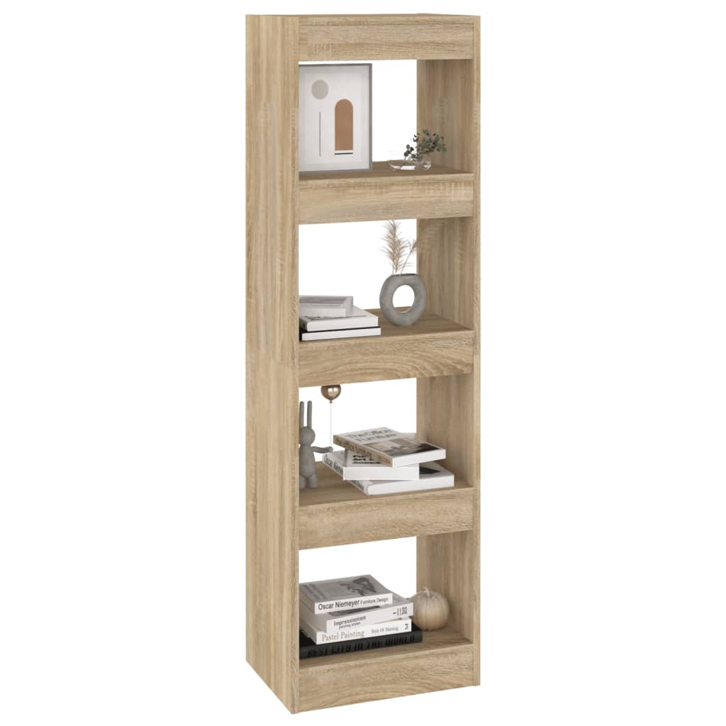 Boekenkast/Kamerscherm 40X30X135 Cm Sonoma Eikenkleurig