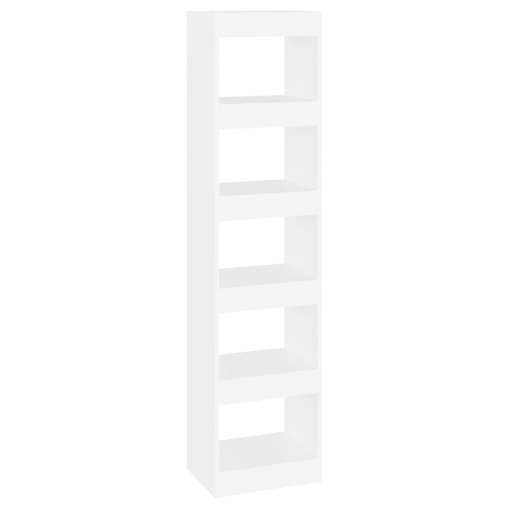 Boekenkast/Kamerscherm 40X30X166 Cm Wit