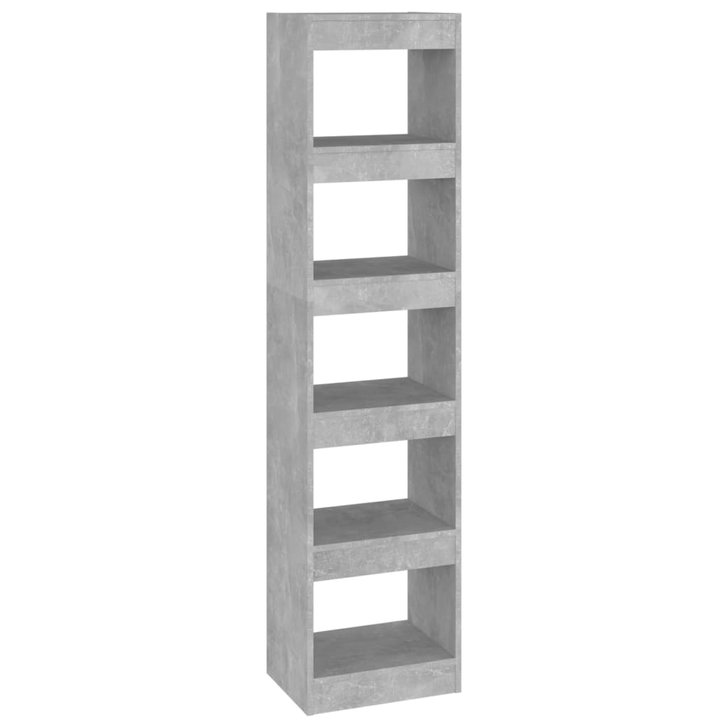 Boekenkast/Kamerscherm 40X30X166 Cm Betongrijs
