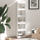 Boekenkast/Kamerscherm 40X30X166 Cm Hoogglans Wit