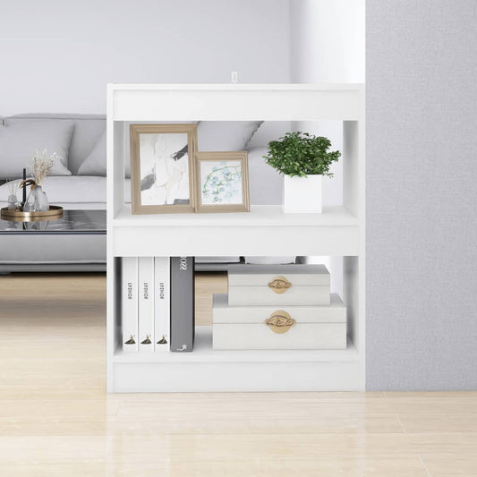 Boekenkast/Kamerscherm 60X30X72 Cm Wit