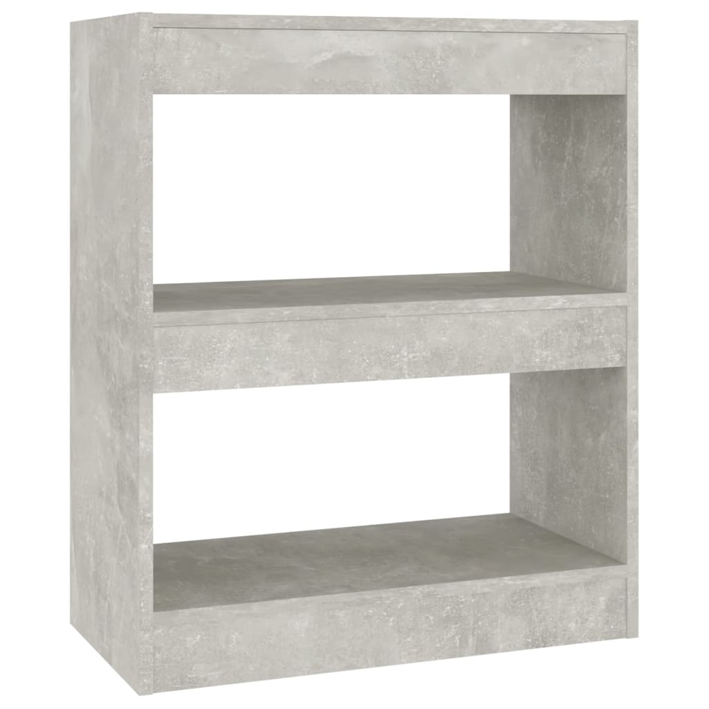 Boekenkast/Kamerscherm 60X30X72 Cm Betongrijs