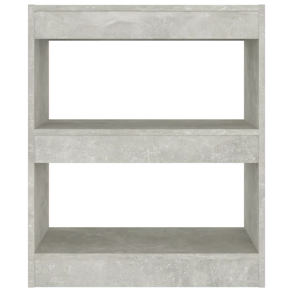 Boekenkast/Kamerscherm 60X30X72 Cm Betongrijs