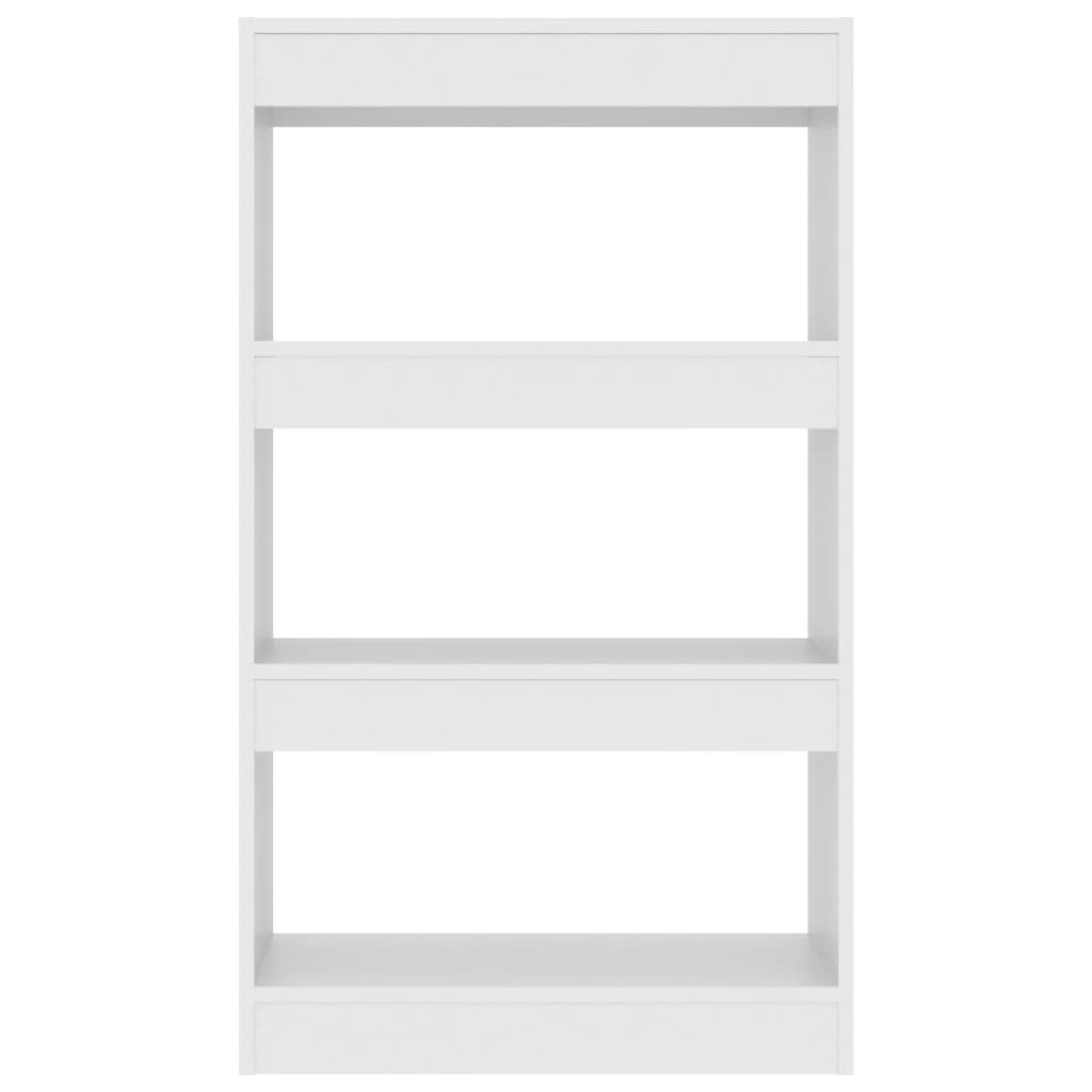 Boekenkast/Kamerscherm 60X30X103 Cm Spaanplaat Wit