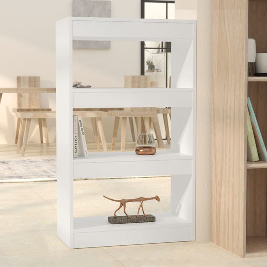 Boekenkast/Kamerscherm 60X30X103 Cm Spaanplaat Wit