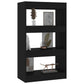 Boekenkast/Kamerscherm 60X30X103 Cm Spaanplaat Zwart