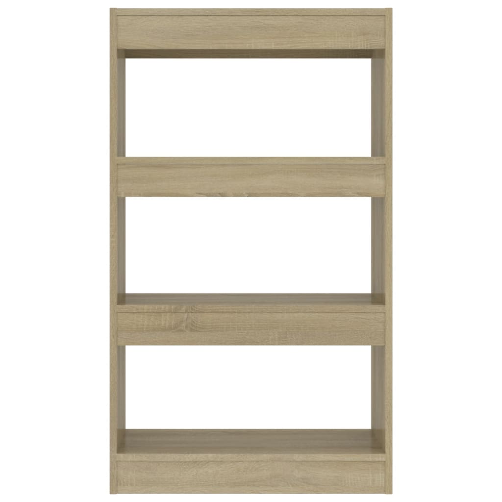 Boekenkast/Kamerscherm 60X30X103 Cm Spaanplaat Sonoma Eiken