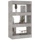 Boekenkast/Kamerscherm 60X30X103 Cm Spaanplaat Betongrijs