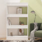 Boekenkast/Kamerscherm 60X30X103 Cm Spaanplaat Hoogglans Wit