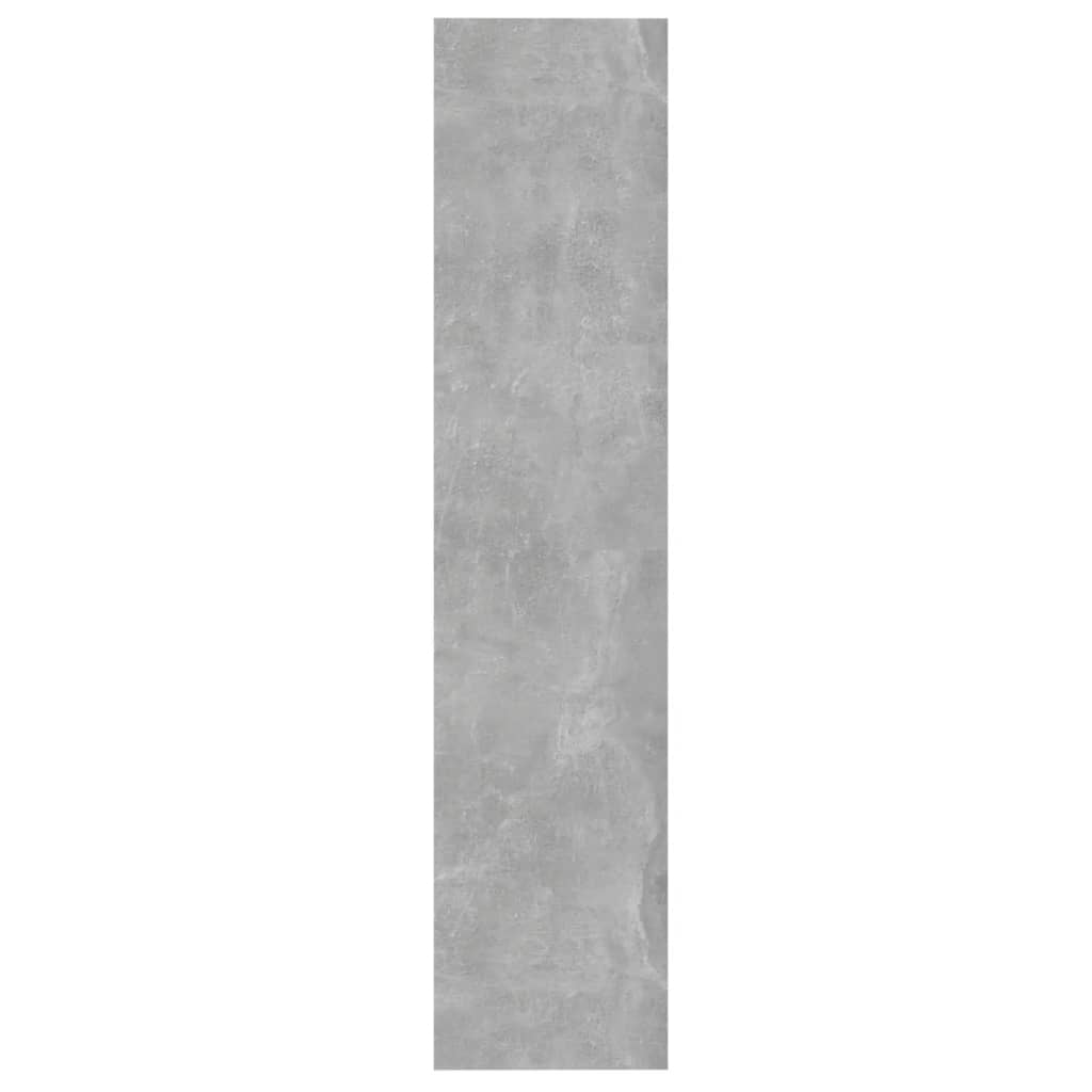 Boekenkast/Kamerscherm 60X30X135 Cm Bewerkt Hout Betongrijs