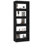 Boekenkast/Kamerscherm 60X30X166 Cm Spaanplaat Zwart