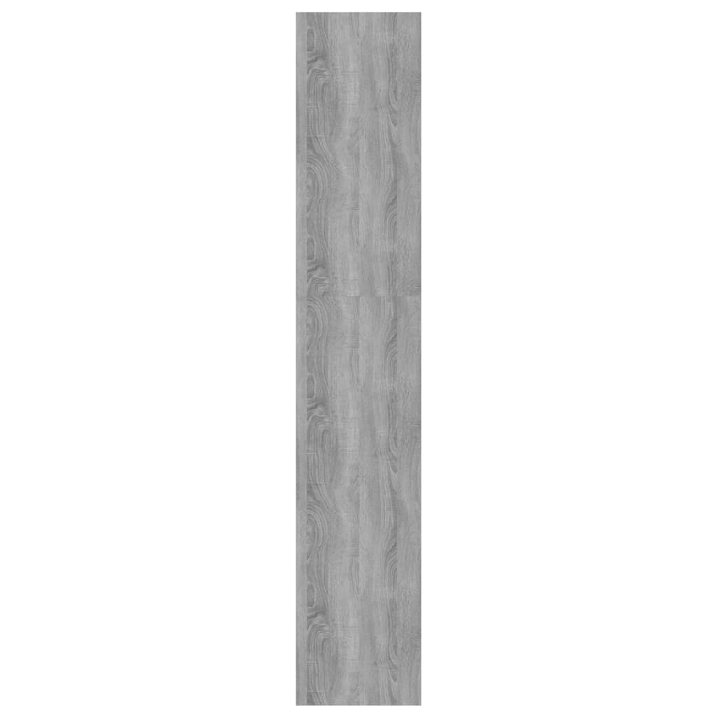 Boekenkast/Kamerscherm 60X30X166 Cm Spaanplaat Betongrijs