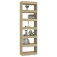 Boekenkast/Kamerscherm 60X30X198 Cm Sonoma Eikenkleurig