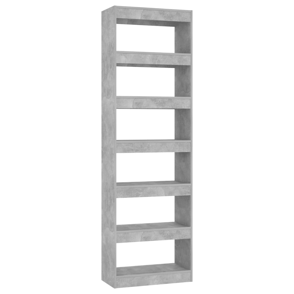 Boekenkast/Kamerscherm 60X30X198 Cm Betongrijs