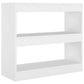 Boekenkast/Kamerscherm 80X30X72 Cm Wit