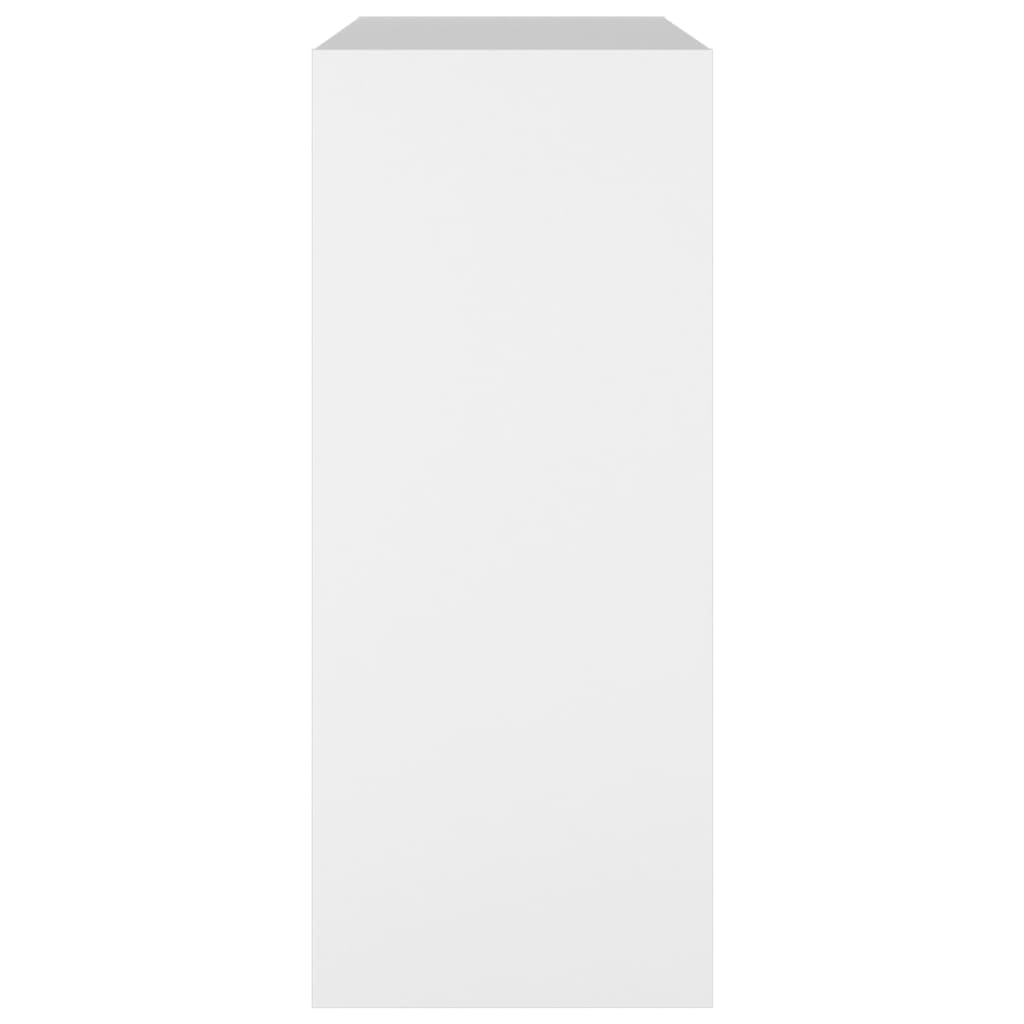 Boekenkast/Kamerscherm 80X30X72 Cm Wit