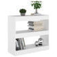 Boekenkast/Kamerscherm 80X30X72 Cm Wit