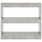 Boekenkast/Kamerscherm 80X30X72 Cm Betongrijs