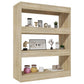 Boekenkast/Kamerscherm 80X30X103 Cm Bewerkt Hout Sonoma Eiken