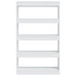 Boekenkast/Kamerscherm 80X30X135 Cm Spaanplaat Wit