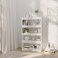 Boekenkast/Kamerscherm 80X30X135 Cm Spaanplaat Hoogglans Wit