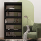 Boekenkast/Kamerscherm 80X30X166 Cm Spaanplaat Zwart