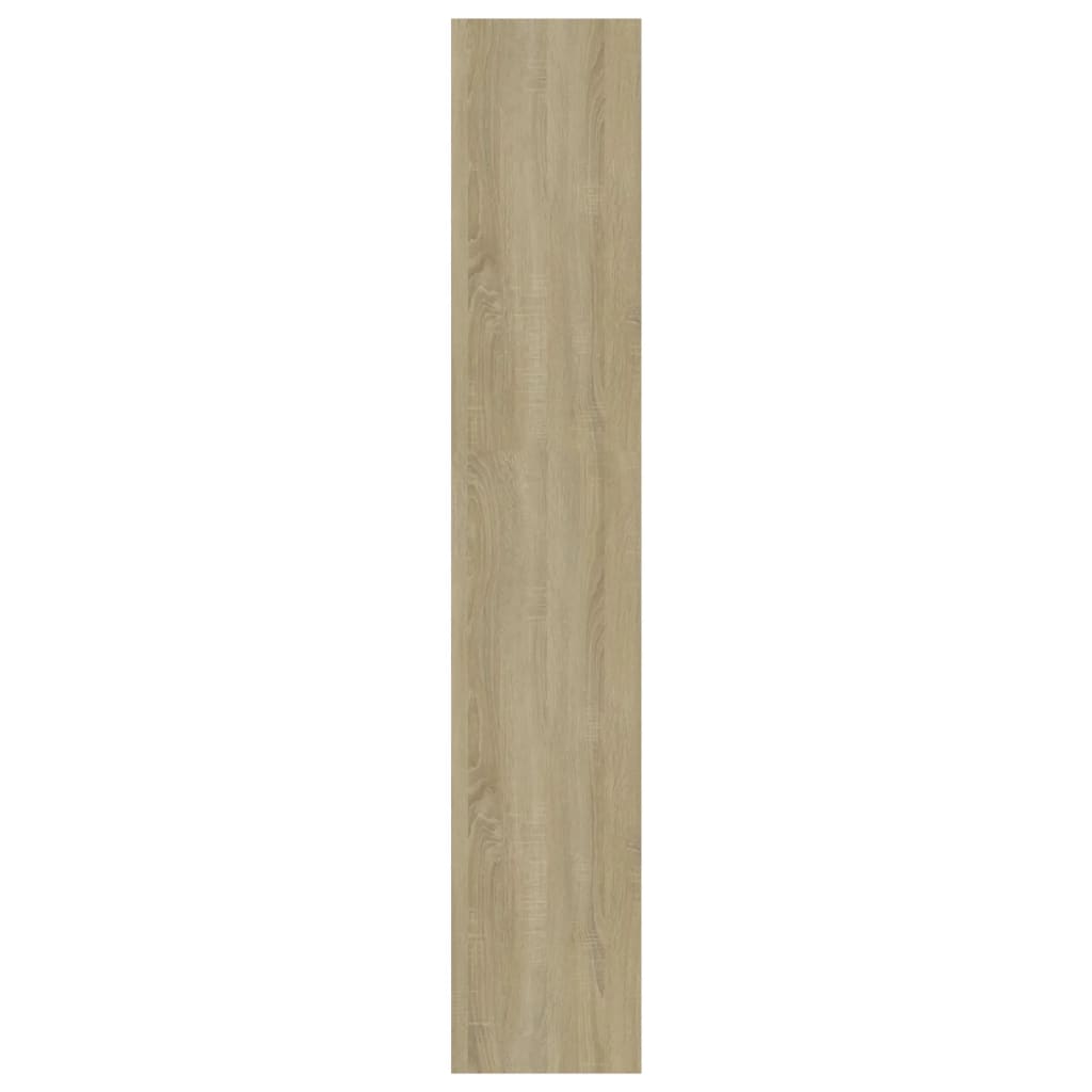 Boekenkast/Kamerscherm 80X30X166 Cm Spaanplaat Sonoma Eiken