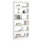 Boekenkast/Kamerscherm 80X30X198 Cm Spaanplaat Wit