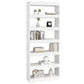 Boekenkast/Kamerscherm 80X30X198 Cm Spaanplaat Hoogglans Wit