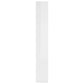 Boekenkast/Kamerscherm 80X30X198 Cm Spaanplaat Hoogglans Wit