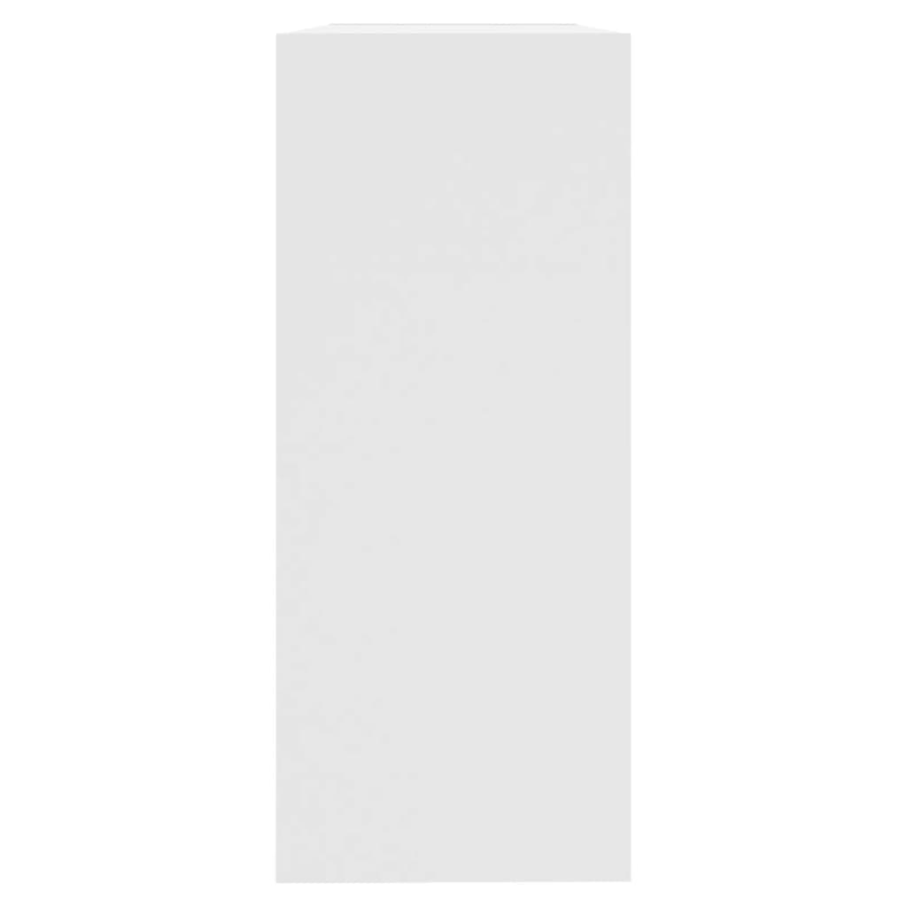 Boekenkast/Kamerscherm 100X30X72 Cm Wit