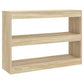 Boekenkast/Kamerscherm 100X30X72 Cm Sonoma Eikenkleurig