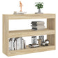 Boekenkast/Kamerscherm 100X30X72 Cm Sonoma Eikenkleurig
