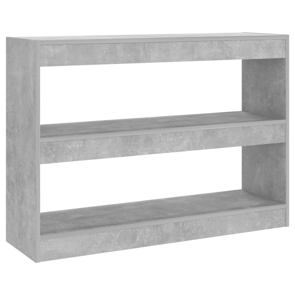 Boekenkast/Kamerscherm 100X30X72 Cm Betongrijs
