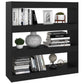 Boekenkast/Kamerscherm 100X30X103 Cm Zwart