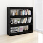 Boekenkast/Kamerscherm 100X30X103 Cm Zwart