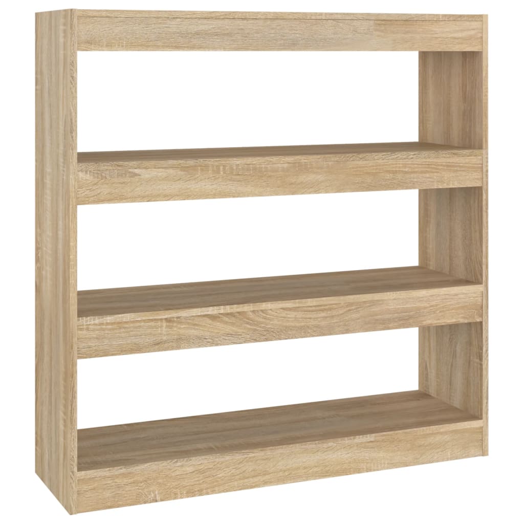 Boekenkast/Kamerscherm 100X30X103 Cm Sonoma Eikenkleurig