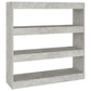 Boekenkast/Kamerscherm 100X30X103 Cm Betongrijs