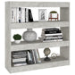 Boekenkast/Kamerscherm 100X30X103 Cm Betongrijs