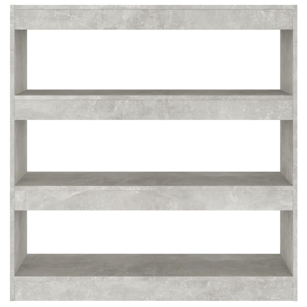 Boekenkast/Kamerscherm 100X30X103 Cm Betongrijs