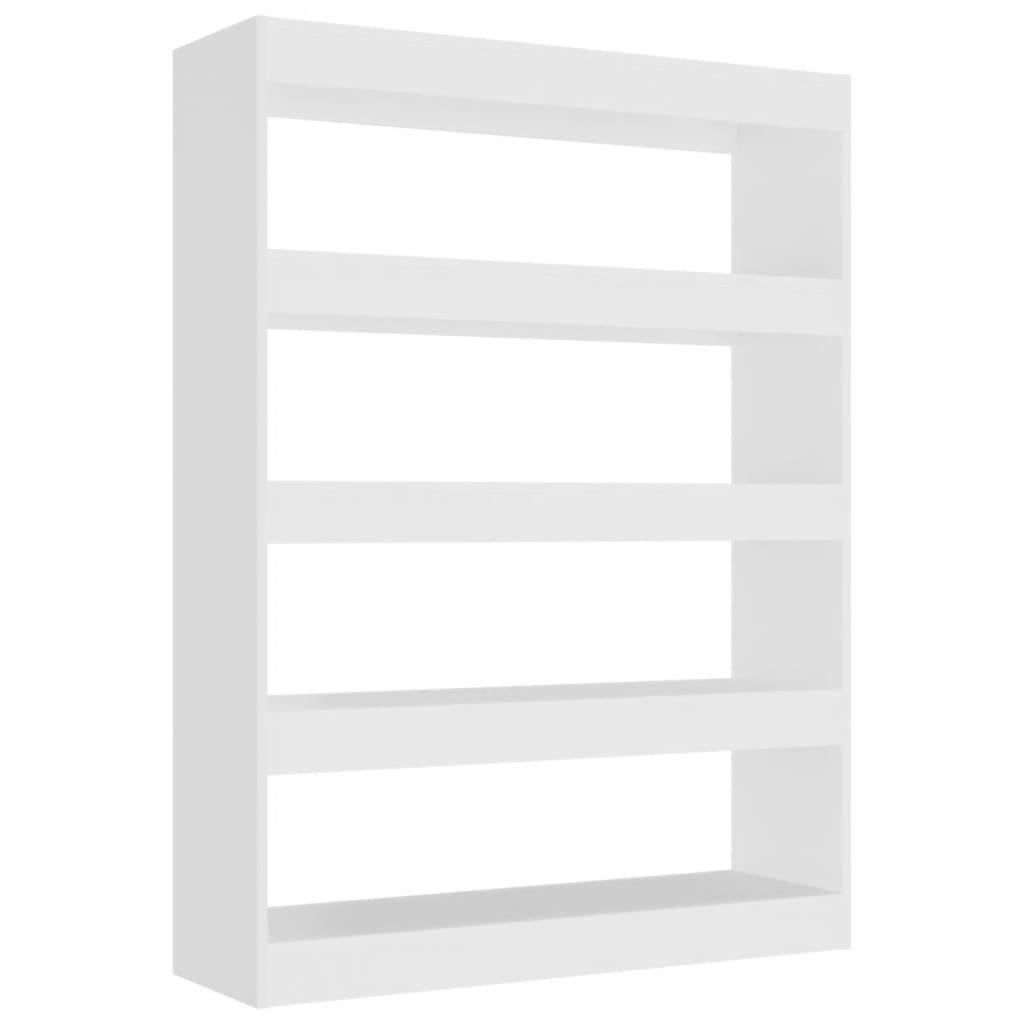 Boekenkast/Kamerscherm 100X30X135 Wit