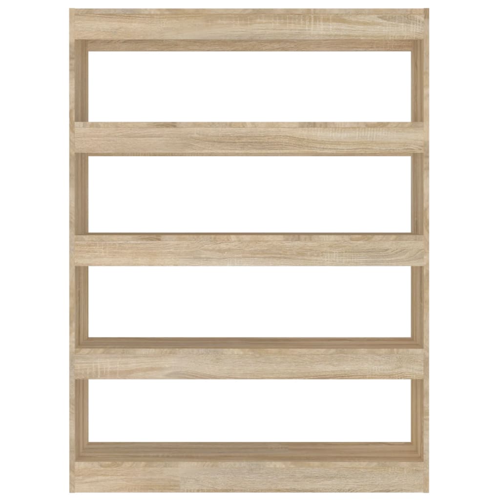 Boekenkast/Kamerscherm 100X30X135 Cm Sonoma Eikenkleurig
