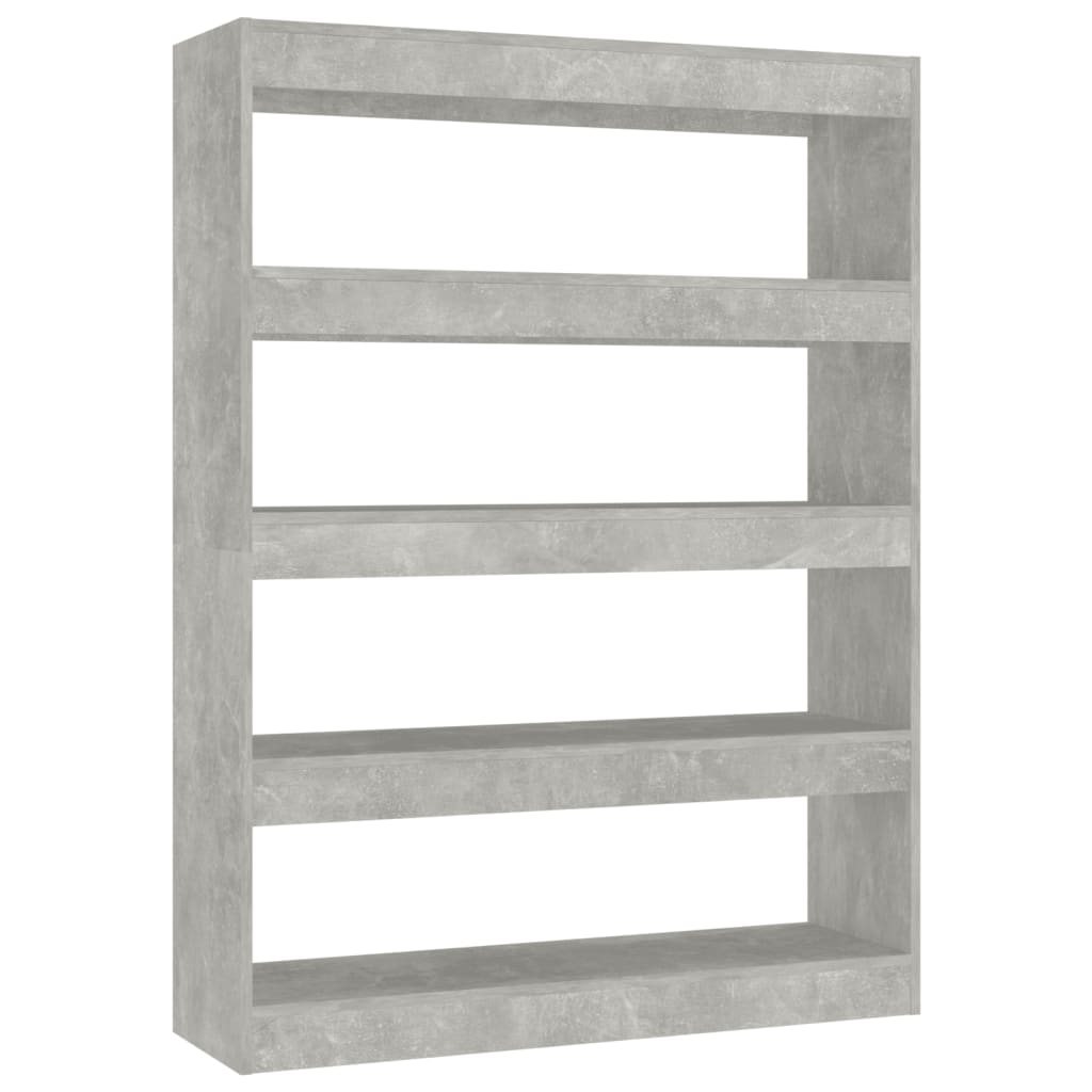 Boekenkast/Kamerscherm 100X30X135 Cm Betongrijs