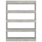 Boekenkast/Kamerscherm 100X30X135 Cm Betongrijs