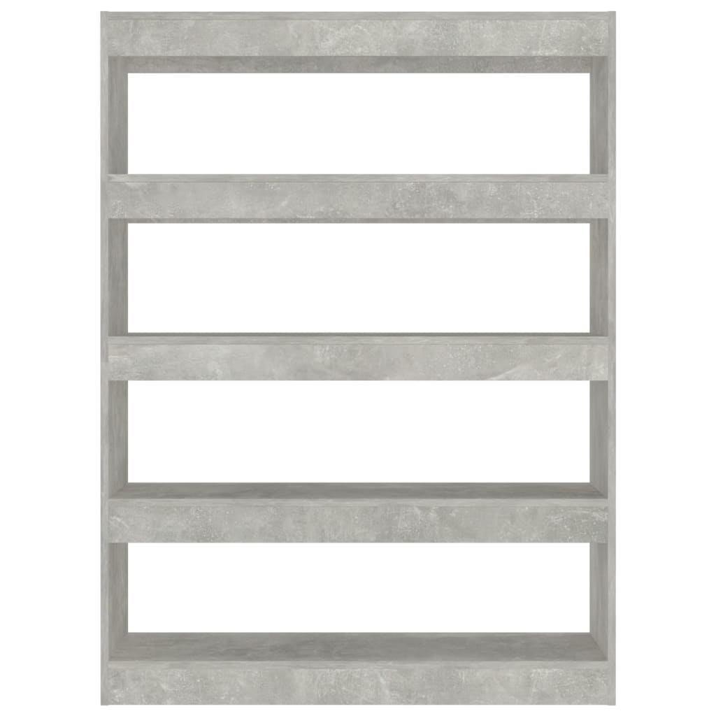 Boekenkast/Kamerscherm 100X30X135 Cm Betongrijs