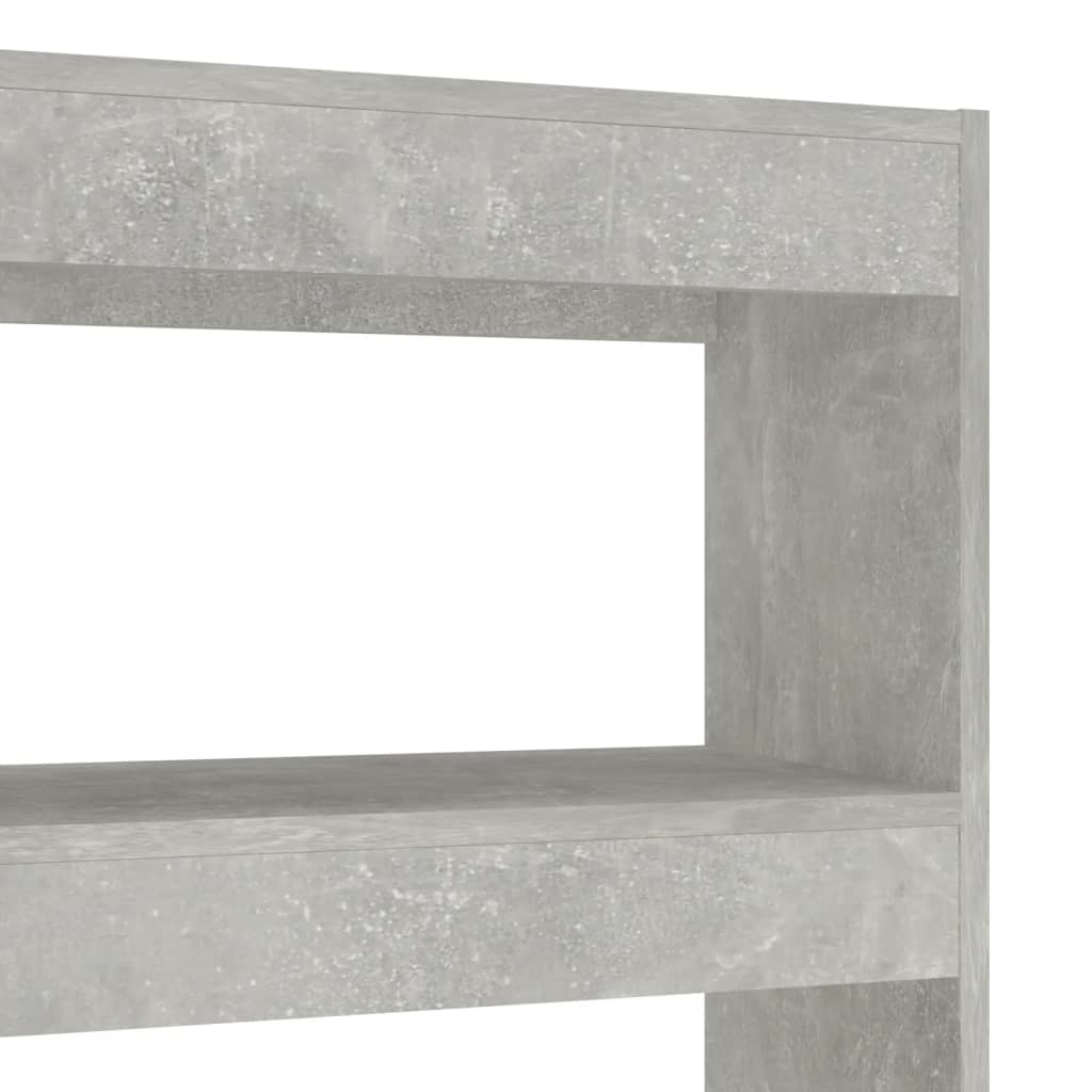 Boekenkast/Kamerscherm 100X30X135 Cm Betongrijs