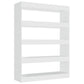 Boekenkast/Kamerscherm 100X30X135 Cm Hoogglans Wit