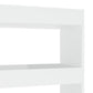 Boekenkast/Kamerscherm 100X30X135 Cm Hoogglans Wit