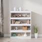 Boekenkast/Kamerscherm 100X30X135 Cm Hoogglans Wit