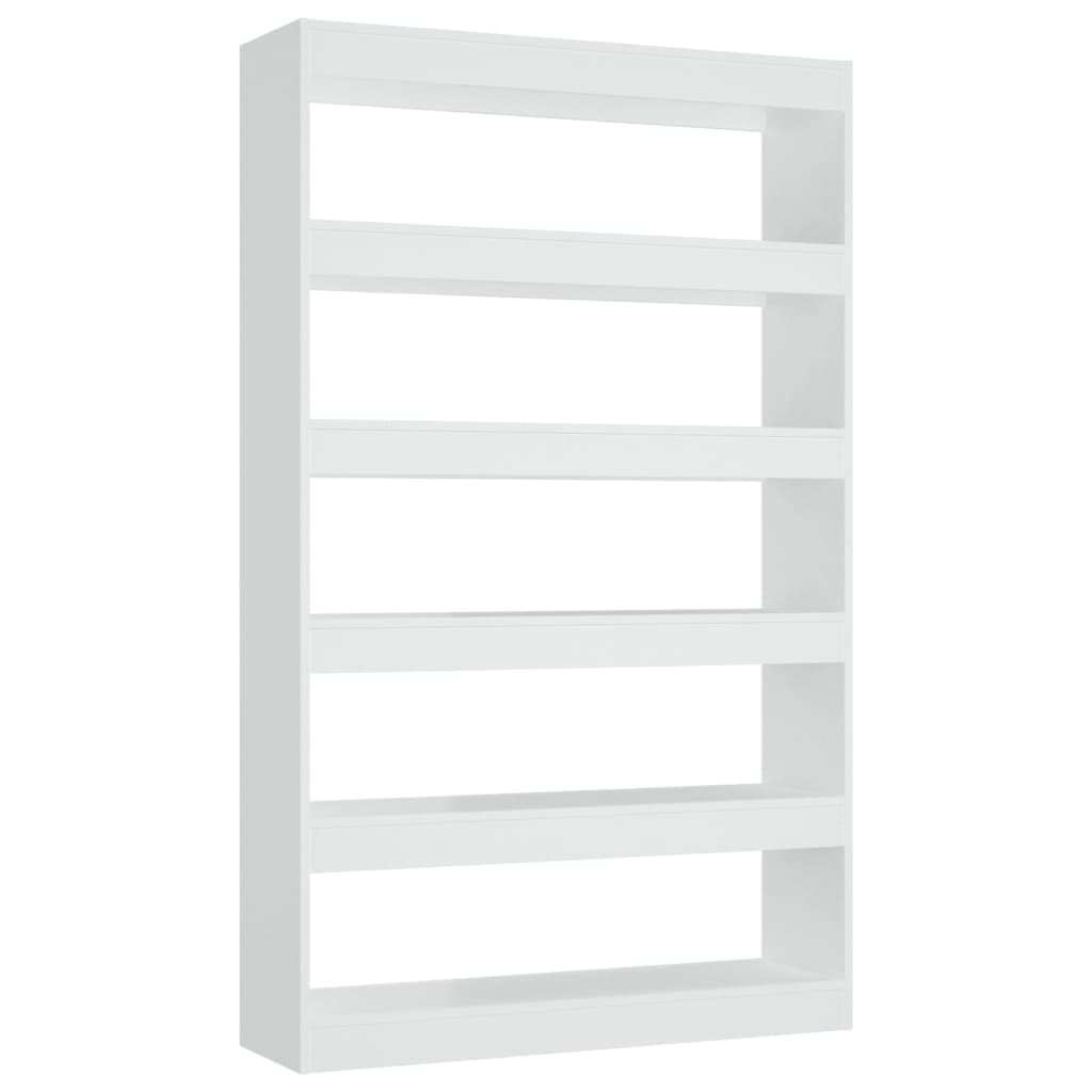 Boekenkast/Kamerscherm 100X30X166 Cm Wit